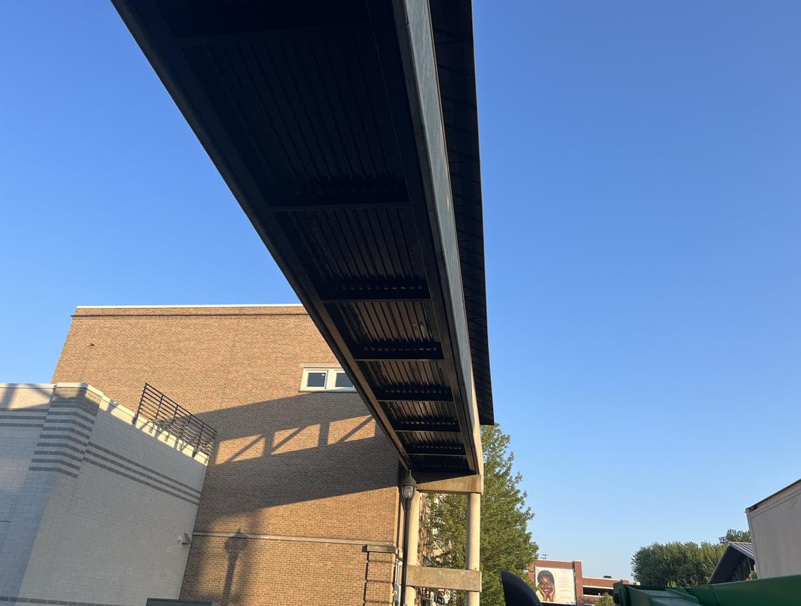 Completed bridge painting project