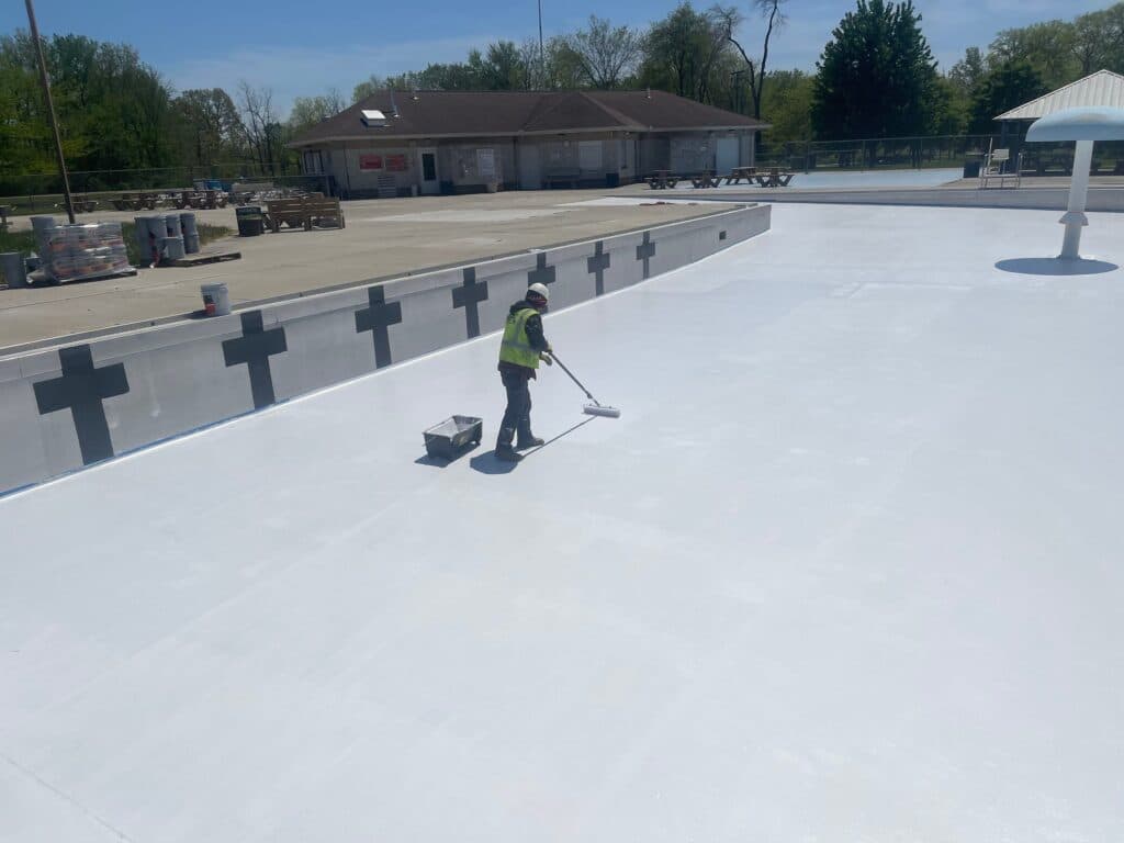Commercial Pool Painting