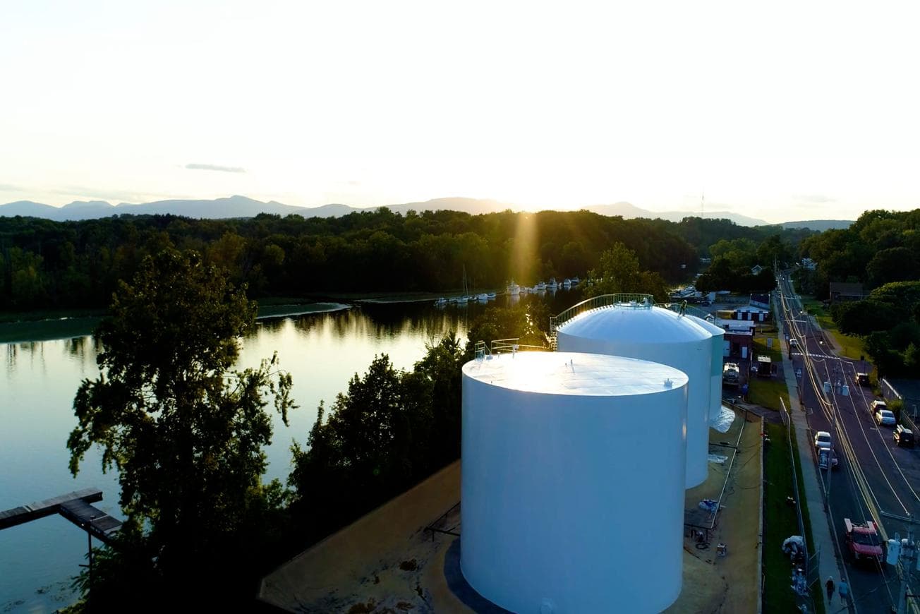 Agricultural silo coatings