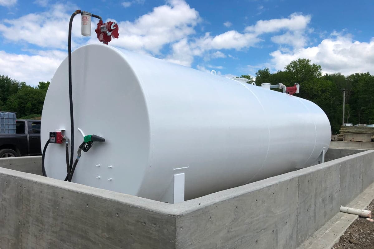 Tank restoration project