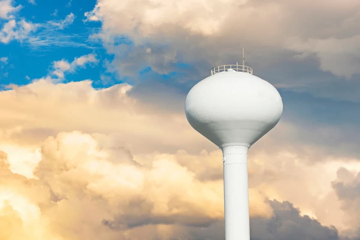 Water tower painting project