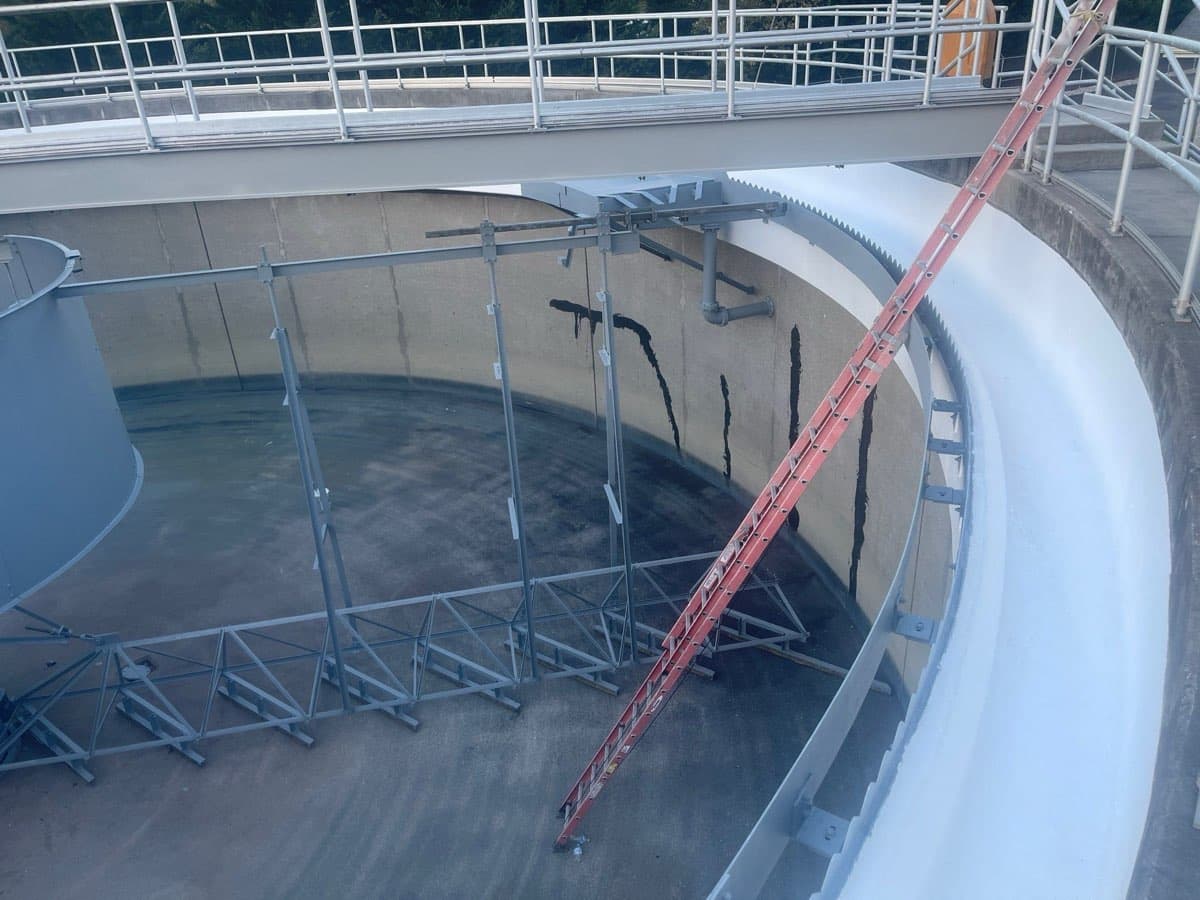 Elk Valley clarifier lining project