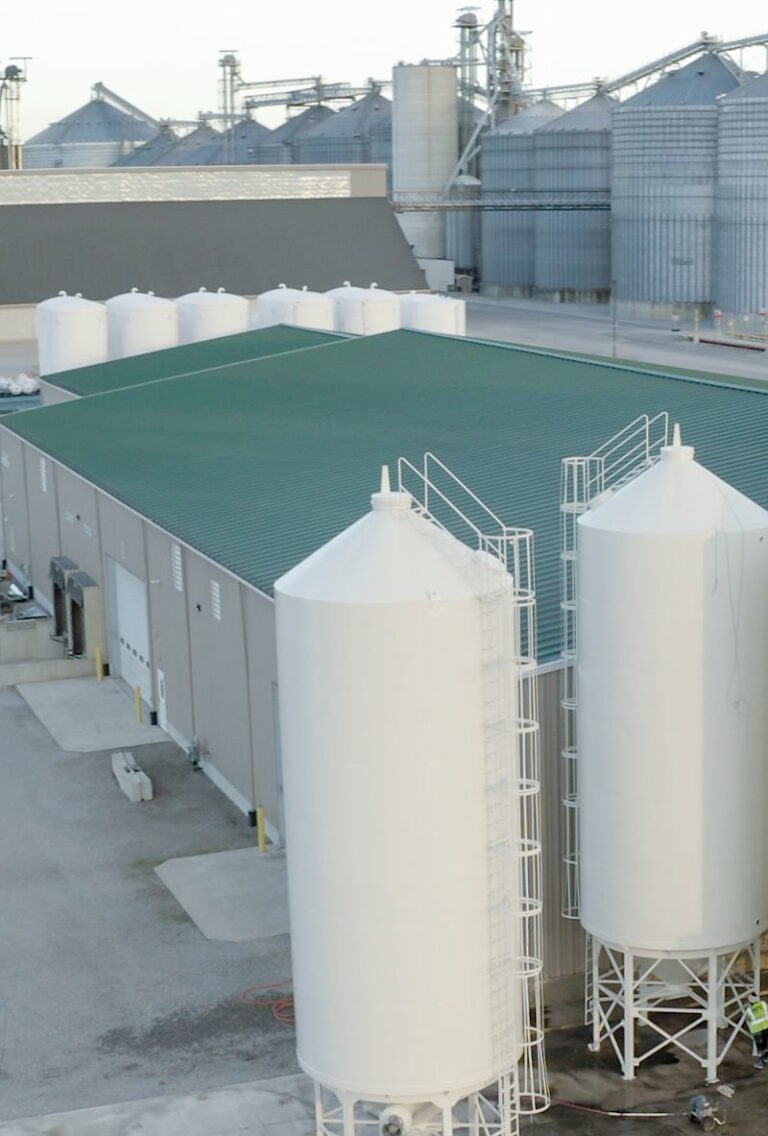 agricultural and silo roof painting by markleys precision company ohio